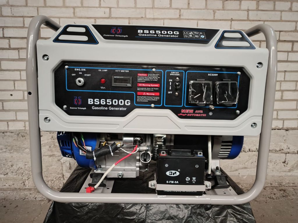 benzinovij generator bs6500g 1